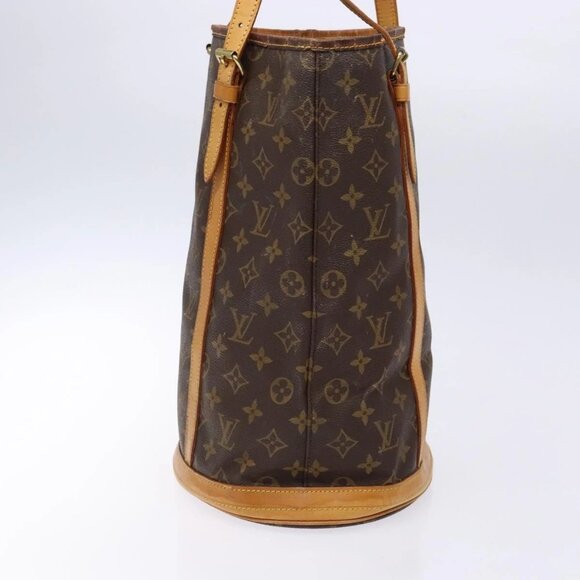 LOUIS VUITTON Monogram Bucket GM Shoulder Bag M42236 LV Auth 138721 - Picture 5 of 16